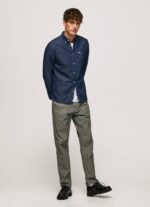 mezclilla camisa de mezclilla partón Pepe Jeans 06X41035 hombres - Imagen 2