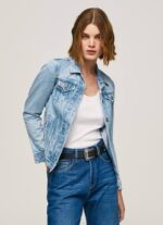 mezclilla chamarra de mezclilla ajustada Pepe Jeans 06X4102 mujer - Imagen 2