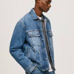mezclilla chamarra de mezclilla oversize Pepe Jeans 06X4818 hombres