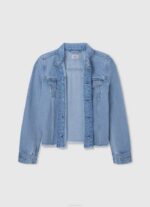 mezclilla chamarra de mezclilla regular fit Pepe Jeans 06X41357 chica - Imagen 3