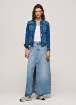 mezclilla chamarra de mezclilla regular fit Pepe Jeans 06X4138 mujer - Imagen 4