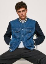 mezclilla chaqueta de tejido combinado Pepe Jeans 06X4846 hombres - Imagen 2
