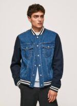 mezclilla chaqueta de tejido combinado Pepe Jeans 06X4846 hombres - Imagen 4