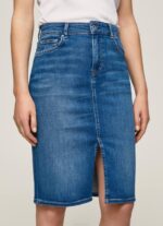 mezclilla falda de mezclilla de corte estándar Pepe Jeans 06X4485 mujer - Imagen 3