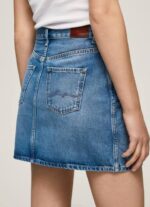mezclilla falda de mezclilla de corte estándar Pepe Jeans 06X4495 mujer - Imagen 5