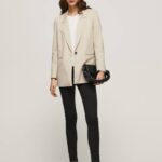 mezclilla jeans ajustados con cintura alta Pepe Jeans 06X455 mujer
