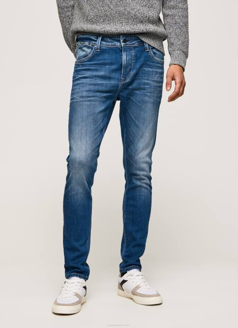 mezclilla jeans ajustados de tiro medio Mason Pepe Jeans 06X4791 hombres - Imagen 2