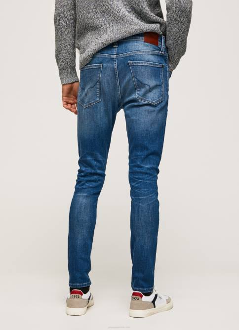 mezclilla jeans ajustados de tiro medio Mason Pepe Jeans 06X4791 hombres - Imagen 5