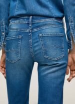 mezclilla jeans aubrey slim de tiro medio Pepe Jeans 06X468 mujer - Imagen 5