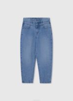 mezclilla jeans bella de talle alto con corte globo Pepe Jeans 06X41369 chica