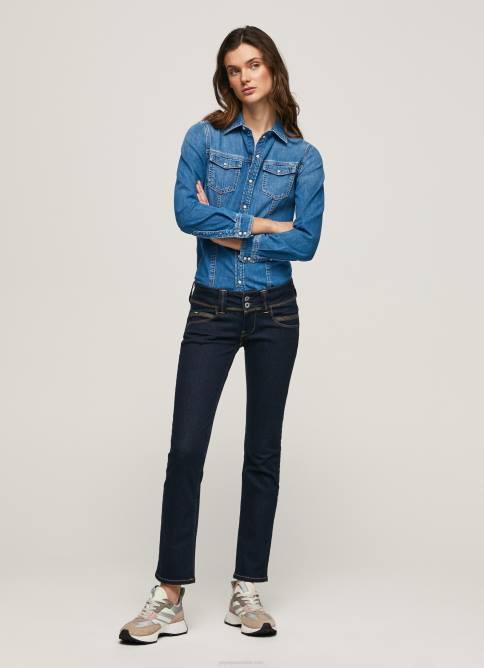 mezclilla_jeans_rectos_con_cintura_baja_de_venus_pepe_jeans_06x437_mujer.jpg mezclilla jeans rectos con cintura baja de venus Pepe Jeans 06X437 mujer - Imagen 1