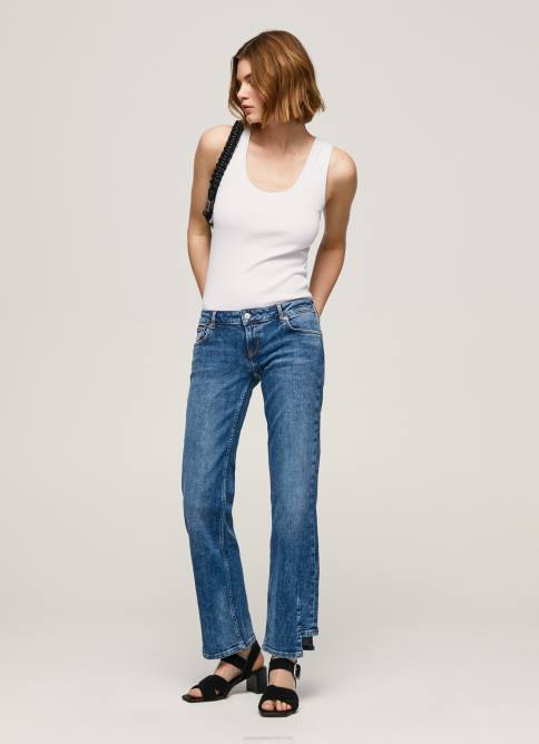 mezclilla_jeans_rectos_de_tiro_bajo_alex_pepe_jeans_06x424_mujer.jpg mezclilla jeans rectos de tiro bajo alex Pepe Jeans 06X424 mujer - Imagen 1