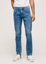 mezclilla jeans track de tiro medio Pepe Jeans 06X4803 hombres - Imagen 2