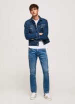 mezclilla jeans track de tiro medio Pepe Jeans 06X4803 hombres