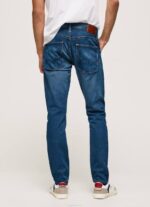 mezclilla jeans track de tiro medio Pepe Jeans 06X4804 hombres - Imagen 4