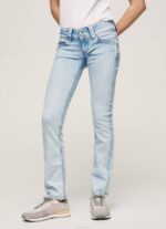 mezclilla jeans venus de corte regular y tiro bajo Pepe Jeans 06X423 mujer - Imagen 2