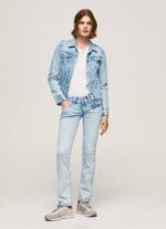 mezclilla jeans venus de corte regular y tiro bajo Pepe Jeans 06X423 mujer