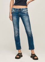 mezclilla jeans venus de corte regular y tiro bajo Pepe Jeans 06X431 mujer - Imagen 2