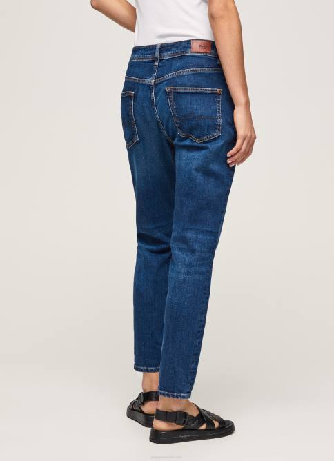 mezclilla jeans violeta mom carrot fit de cintura alta Pepe Jeans 06X481 mujer - Imagen 4