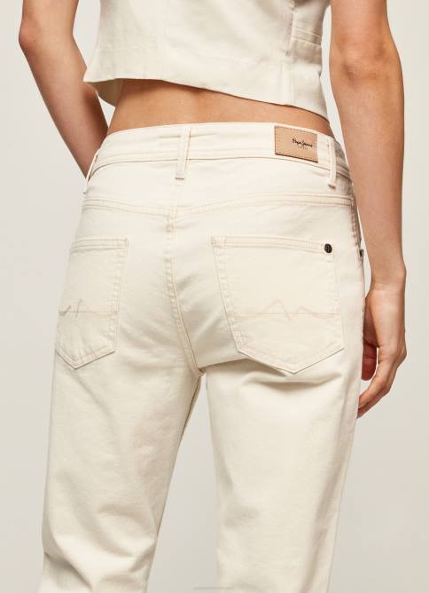 mezclilla jeans violeta mom carrot fit de cintura alta Pepe Jeans 06X493 mujer - Imagen 5