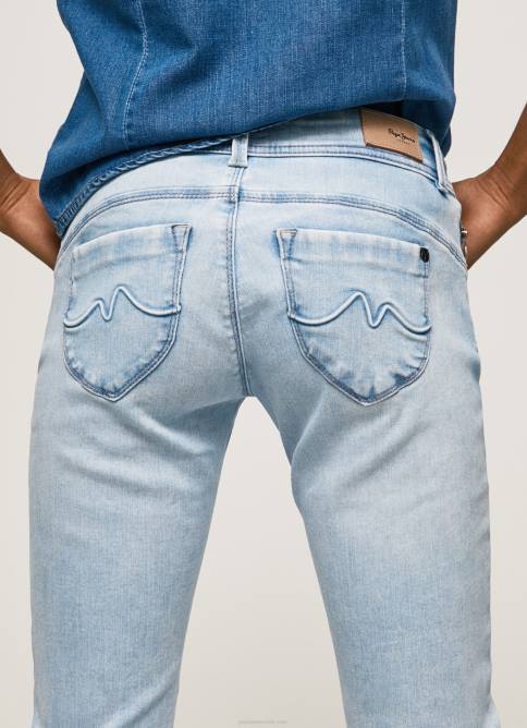 mezclilla nuevos vaqueros brooke midrise regular fit Pepe Jeans 06X410 mujer - Imagen 5