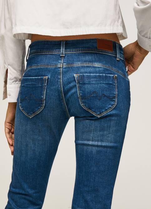mezclilla nuevos vaqueros brooke midrise regular fit Pepe Jeans 06X411 mujer - Imagen 5