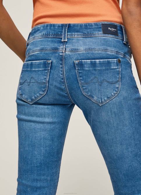mezclilla nuevos vaqueros brooke midrise regular fit Pepe Jeans 06X427 mujer - Imagen 4