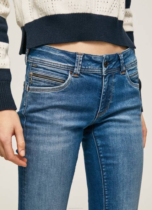 mezclilla nuevos vaqueros brooke midrise regular fit Pepe Jeans 06X48 mujer - Imagen 3