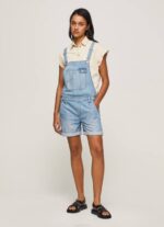 mezclilla peto corto de mezclilla de algodón Pepe Jeans 06X4175 mujer - Imagen 2