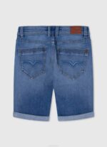 mezclilla shorts de mezclilla ajustados Pepe Jeans 06X41683 chico - Imagen 2