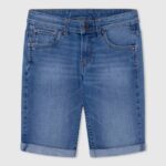 mezclilla shorts de mezclilla ajustados Pepe Jeans 06X41683 chico