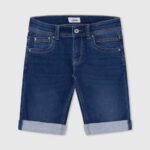 mezclilla shorts de mezclilla ajustados Pepe Jeans 06X41684 chico