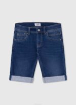 mezclilla shorts de mezclilla ajustados Pepe Jeans 06X41685 chico - Imagen 4
