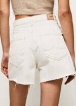 mezclilla shorts de mezclilla con corte globo Pepe Jeans 06X4498 mujer - Imagen 4