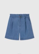 mezclilla shorts de mezclilla de corte estándar Pepe Jeans 06X41486 chica - Imagen 4