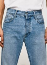 mezclilla vaqueros Byron de tiro medio holgados Pepe Jeans 06X4811 hombres - Imagen 3