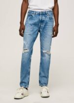 mezclilla vaqueros callen de tiro medio holgados Pepe Jeans 06X4820 hombres - Imagen 2