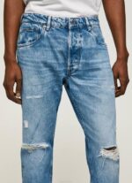 mezclilla vaqueros callen de tiro medio holgados Pepe Jeans 06X4820 hombres - Imagen 3