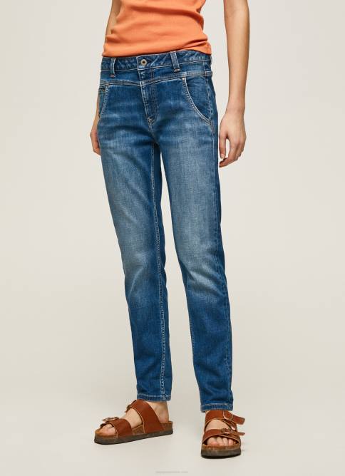 mezclilla vaqueros Carey de tiro medio holgados Pepe Jeans 06X480 mujer - Imagen 2