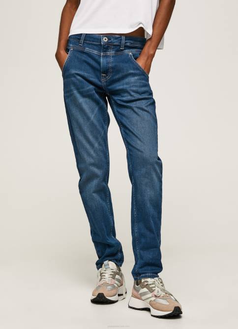 mezclilla vaqueros Carey de tiro medio holgados Pepe Jeans 06X486 mujer - Imagen 2