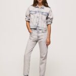 mezclilla vaqueros celyn de talle alto Pepe Jeans 06X417 mujer