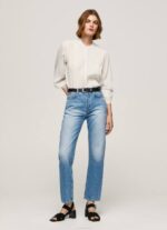 mezclilla vaqueros celyn de talle alto Pepe Jeans 06X425 mujer