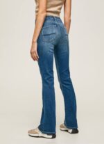 mezclilla vaqueros dion de talle alto acampanados Pepe Jeans 06X460 mujer - Imagen 4