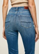 mezclilla vaqueros dion de talle alto acampanados Pepe Jeans 06X460 mujer - Imagen 5