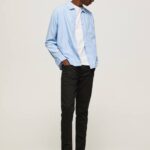mezclilla vaqueros finsbury skinny fit de talle bajo Pepe Jeans 06X4793 hombres