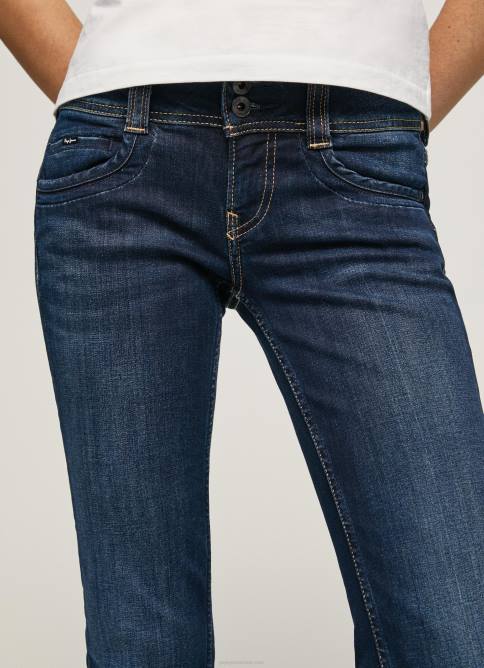 mezclilla vaqueros gen de tiro medio recto Pepe Jeans 06X44 mujer - Imagen 3