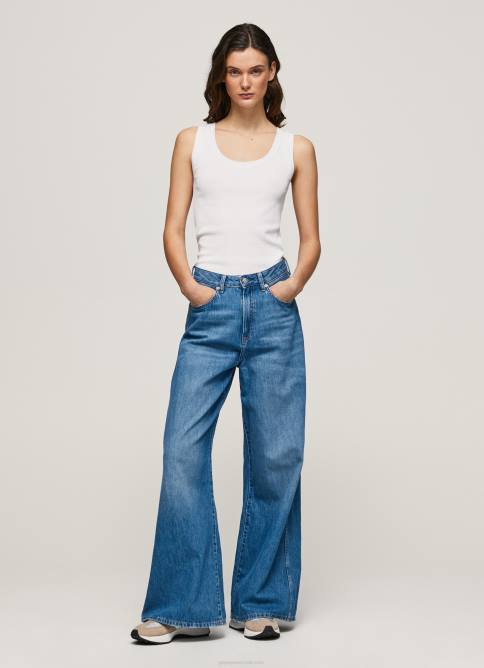 mezclilla_vaqueros_jaimy_de_talle_alto_pepe_jeans_06x479_mujer.jpg mezclilla vaqueros jaimy de talle alto Pepe Jeans 06X479 mujer - Imagen 1