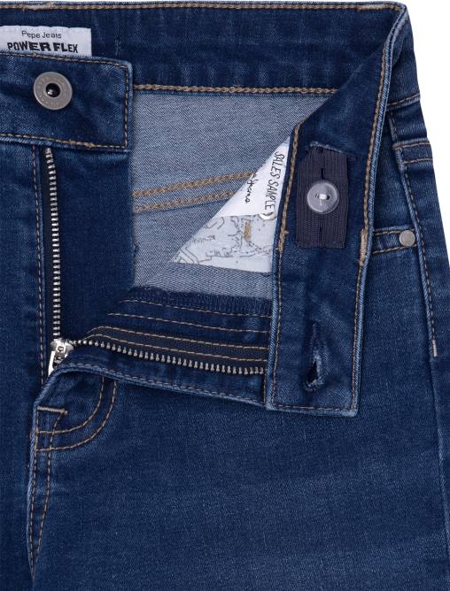 mezclilla vaqueros lexa jr de talle alto y corte ancho Pepe Jeans 06X41360 chica - Imagen 2