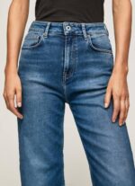 mezclilla vaqueros lexa sky de talle alto y ancho Pepe Jeans 06X491 mujer - Imagen 3