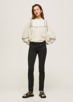 mezclilla vaqueros New Brooke de corte regular con cintura media Pepe Jeans 06X47 mujer